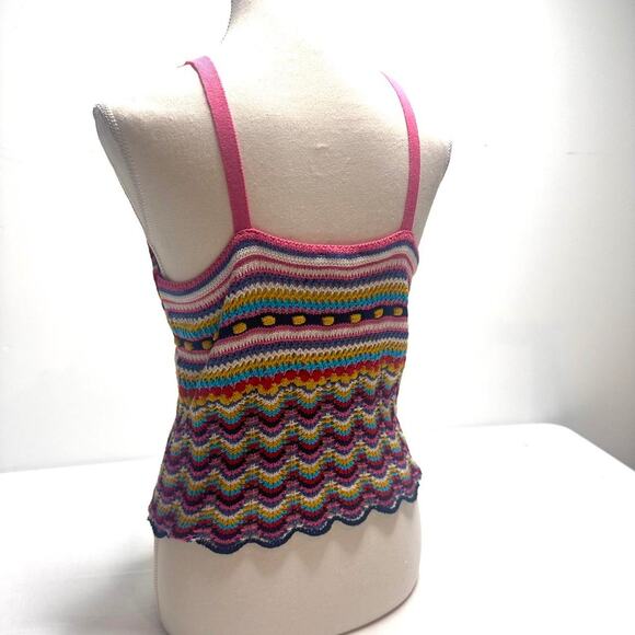 Asos Crochet 🧶 Knitted Cami Size Medium Perfect For Summer Full Length - Picture 3 of 4